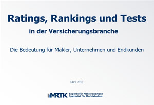 Bedeutung von Ratings, Rankings und Tests für Makler, Unternehmen und Endkunden