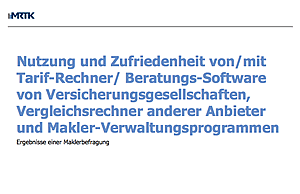 Beratungsrechner im Maklermarkt 2015