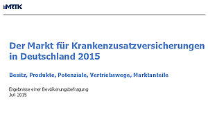 Zukunftsmarkt Krankenzusatzversicherung