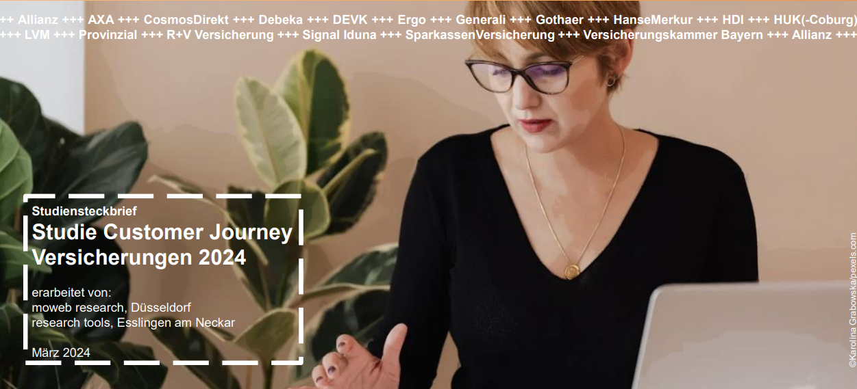 Studie: Customer Journey Versicherungen 2024