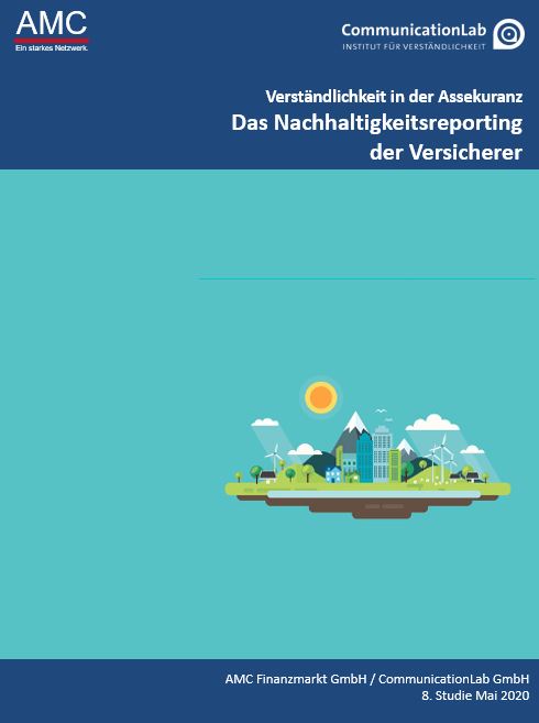 Verständlichkeit in der Assekuranz, 8. Auflage 2020: Das Nachhaltigkeitsreporting der Versicherer
